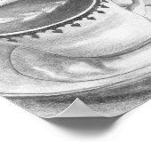 Dormouse Poster Alice im Wunderland Poster (Ecke)