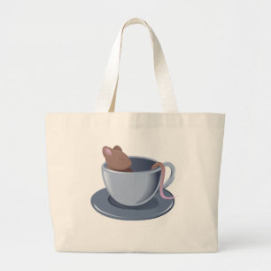 Dormouse-Tasche Jumbo Stoffbeutel
