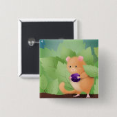 Dormouseabendessen - Knopf-Abzeichen Button (Vorne & Hinten)