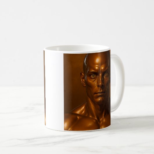 Dorn-Android Kaffeetasse (VorderseiteRechts)
