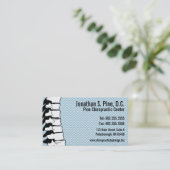 Dorn-Chiropraktik-Visitenkarten Visitenkarte (Stehend Vorderseite)