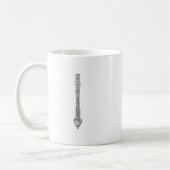 Dorn-Grau Kaffeetasse (Links)