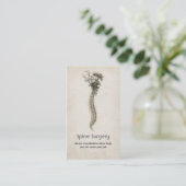 Dorn-Visitenkarte Visitenkarte (Stehend Vorderseite)