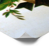 Dornadler mit Flagge Poster (Ecke)