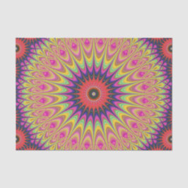 Dornen-Mandala Seidenpapier