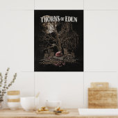 Dornen von Eden - Gothic Streetwear Design Poster (Küche)