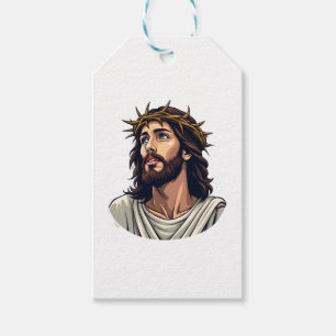 Dornenkrone Jesus Vintage-Ätzung-Shirt 2 Geschenkanhänger