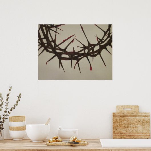 Dornenkrone Poster (Küche)