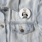 Dornenkronen Anime-Junge mit Schlüssel - Kantige b Button (Beispiel)