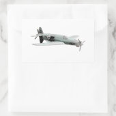 Dornier 335 Flugzeug Rechteckiger Aufkleber (Tasche)