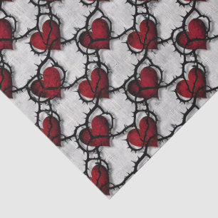 Dorniges Herz Gothic Dark Romance Anti-Valentinsta Seidenpapier
