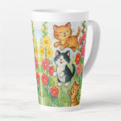 Dornkatzen im Garten einfrieren Milchtasse (Rechte Ecke)