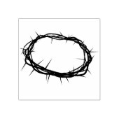 Dornkrone Briefmarke Gummistempel (Prägung)