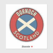Dornoch, Schottland Aufkleber (Blatt)