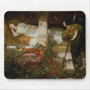Dornröschen (Hübsche Prinzessin aus dem Märchen) Mousepad