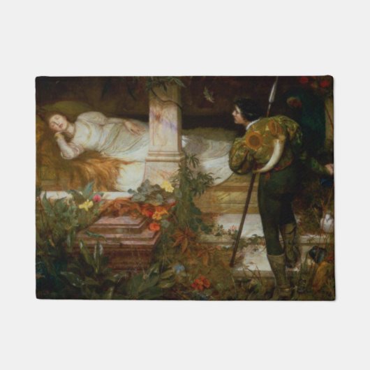 Dornröschen (Prinz Siegfried und seine Prinzessin) Fußmatte (Vorderseite)