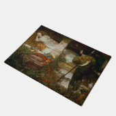Dornröschen (Prinz Siegfried und seine Prinzessin) Fußmatte (Schrägansicht)