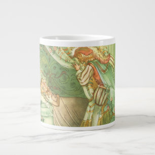 Dornröschen Prinzessin, Vintage Märchen Jumbo-Tasse