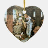 Dornröschen - Schlachthof Beauty - Grimm Märchen Keramik Ornament (Vorne)