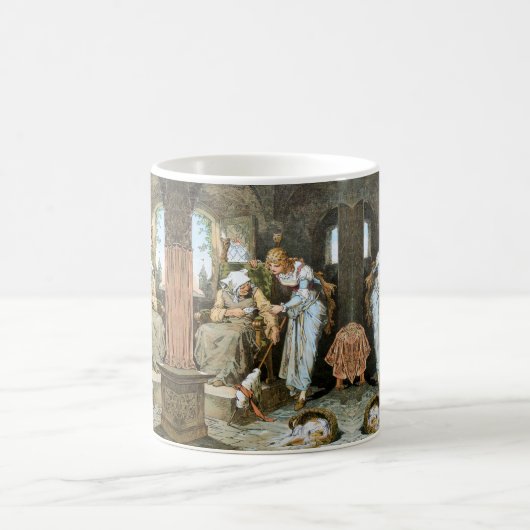 Dornröschen – Sleeping Beauty – Grimm Märchen Kaffeetasse (Mittel)