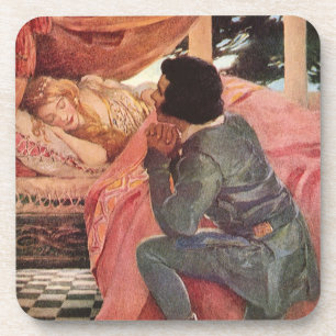 Dornröschen von Jessie Willcox Smith Getränkeuntersetzer