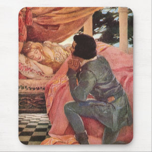 Dornröschen von Jessie Willcox Smith Mousepad