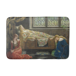 Dornröschen (von John Collier) Badematte