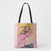 Dornröschen wird von Prinz Charming geküsst Tasche (Vorderseite)