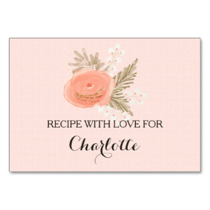 Dornröschenkarten für das Brautparty von Elfenbein Tischnummer