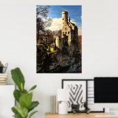 Dornröschenschloss Poster (Heimbüro)