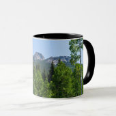 Dorodigipfel über Wäldern am goldenen Tor Tasse (VorderseiteRechts)