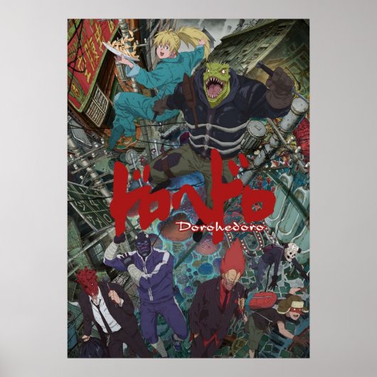 Dorohedoro Anime Poster (Vorne)