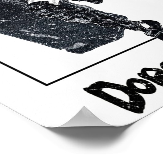 Dorohedoro Nikaido Design Poster (Ecke)