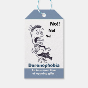 Doronophobia Furcht vor Geschenkanhänger