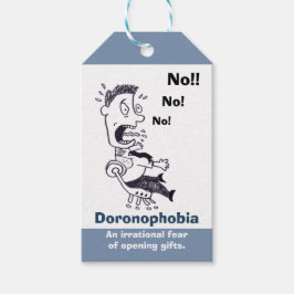 Doronophobie Angst vor dem Öffnen von Geschenkarti Geschenkanhänger