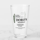 Doro's Restaurant, Chicago, Illinois Glas (Rückseite)