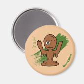 Dorotabo - Japanischer Mud Zombie Yokai Magnet (Vorderseite/Rückseite)