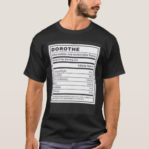 Dorothe Information und unbestrittene Fakten T-Shirt