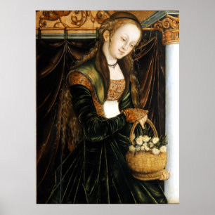 Dorothea - Cranach the Elder - c1530 Poster