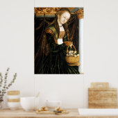 Dorothea - Cranach the Elder - c1530 Poster (Küche)