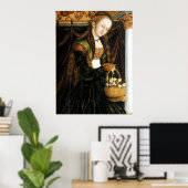 Dorothea - Cranach the Elder - c1530 Poster (Heimbüro)