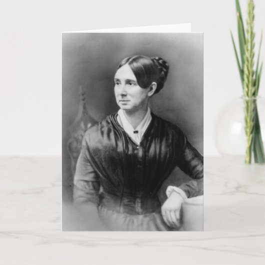 Dorothea DIx Mental Health Reformer Nurse Suffrage Karte (Vorderseite)
