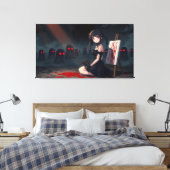 Dorothia, Herrin der Künste Leinwanddruck (Insitu (Schlafzimmer))