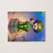 Dorothy als Lollipop Kid AI generierte Fantasy Art Puzzle (Horizontal)