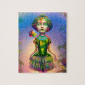 Dorothy als Lollipop Kid AI generierte Fantasy Art Puzzle (Vertikal)