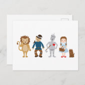 Dorothy and Friends Postkarte (Vorne/Hinten)