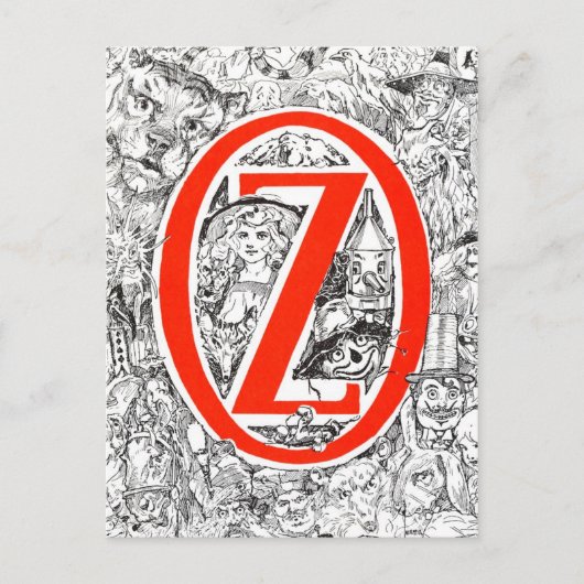 Dorothy and The Wizard in Oz Postkarte (Vorderseite)