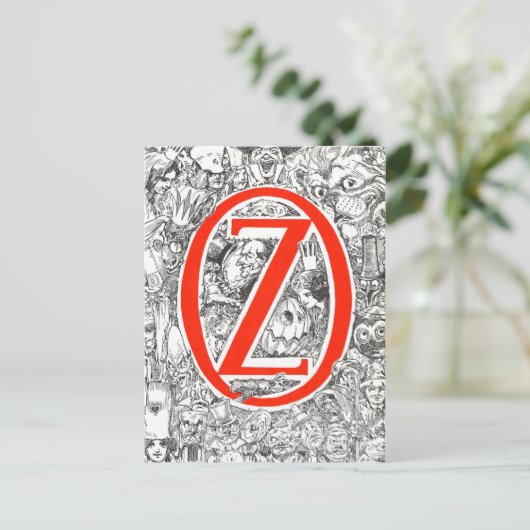 Dorothy and The Wizard in Oz Postkarte (Stehend Vorderseite)