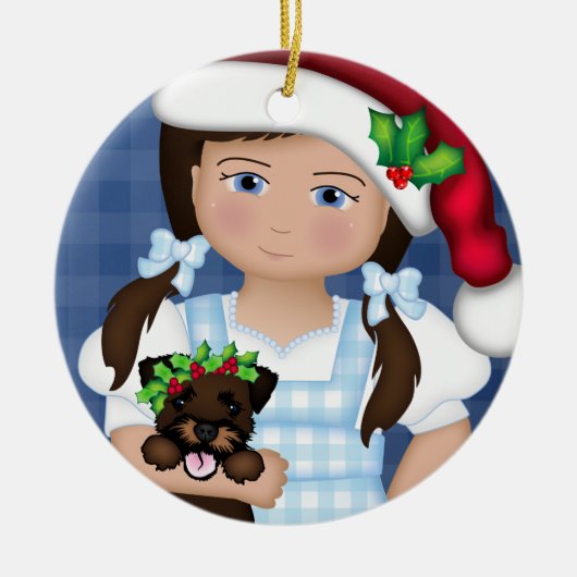 Dorothy and Toto Oz-some Christmas Keramik Ornament (Vorne)