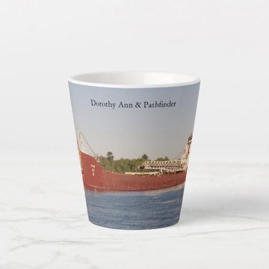 Dorothy Ann & Pathfinder Latte Tasse (Vorderseite)